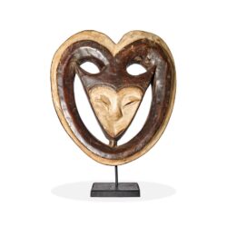 Kwele Masks front