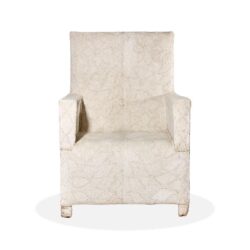 Yoruba Chair Pure White front