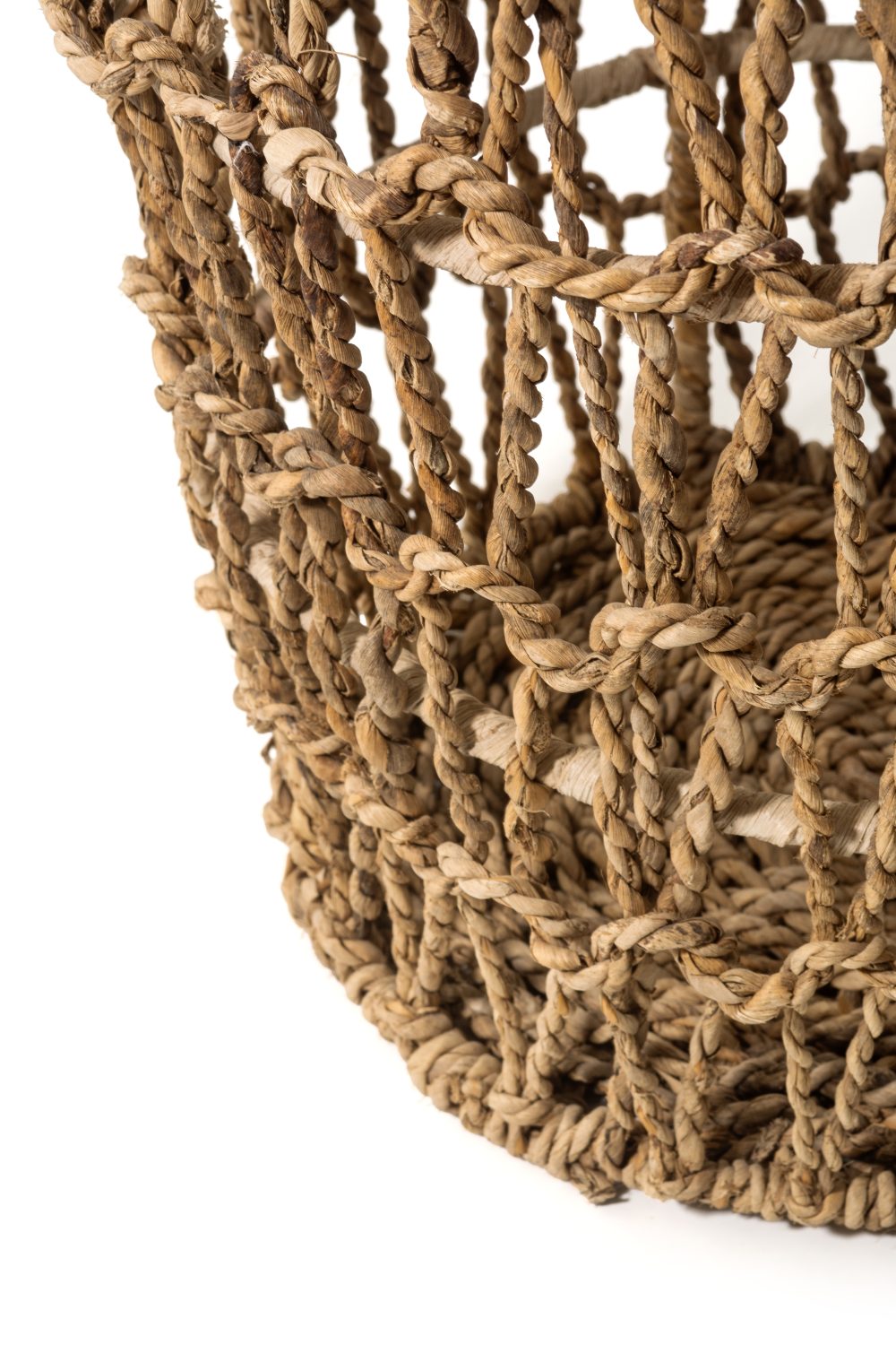 Banana Leaf Woven Laundry Basket - Image 2