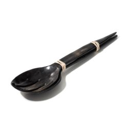 Horn Salad Serving Set