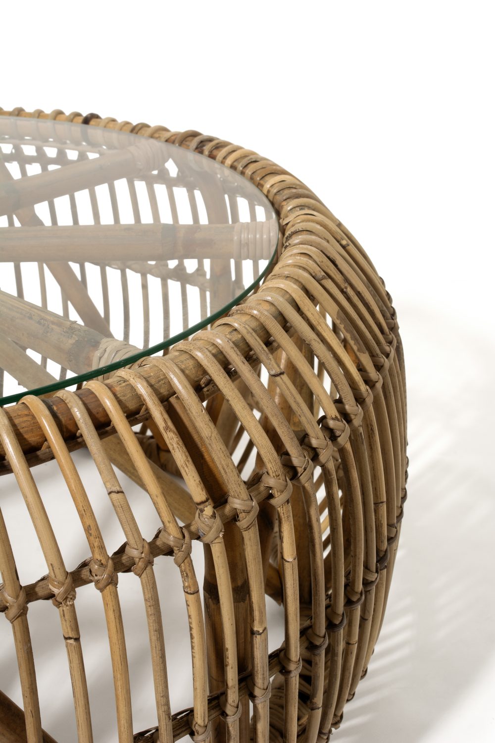 Rattan Coffee Table - Image 2