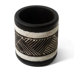 Wooden Planter with Bead Details 1 1